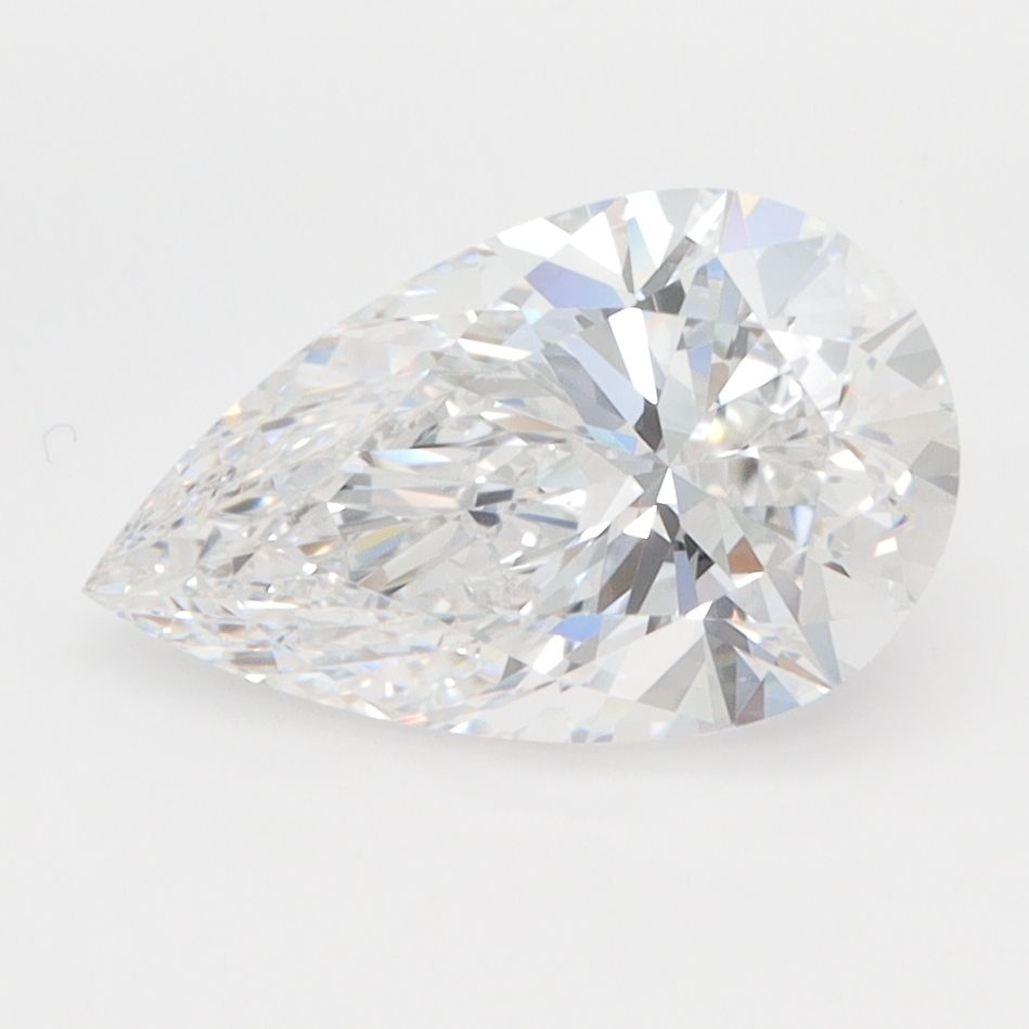 2ct Pear D - VVS2 - Excellent cut - LD269651