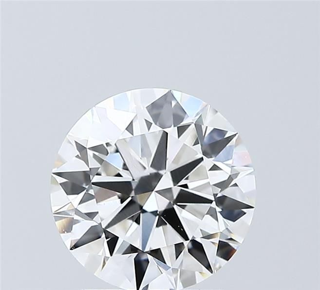 2ct Round E - VVS2 - Very Good cut - LD47524