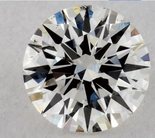0,30 ct Okrągły diament naturalny