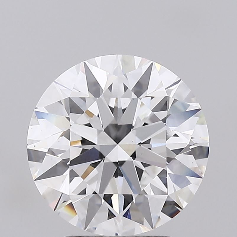 3.09 Carat E-VS1 Ideal Round Diamond Image 