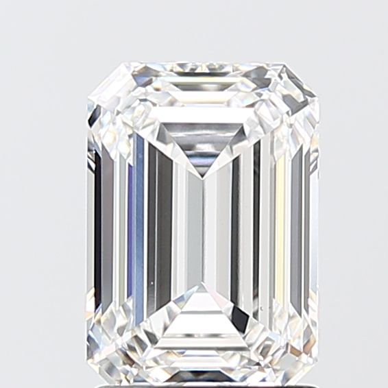 2.04ct Emerald D - VVS2 - Excellent cut - LD315137