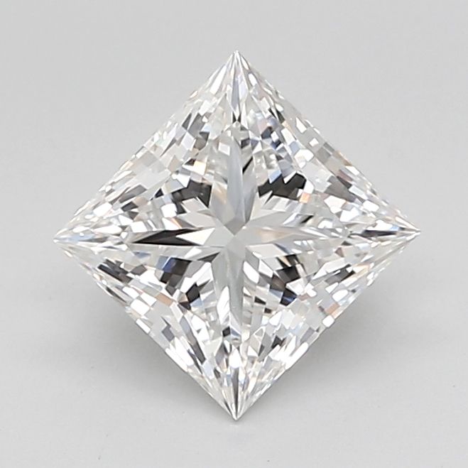 2.01ct Princess E - VVS2 - Excellent cut - LD280709