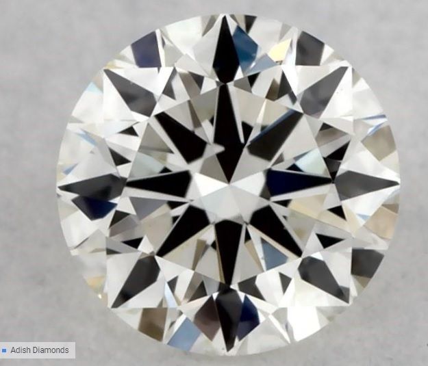 0,30 ct Okrągły diament naturalny