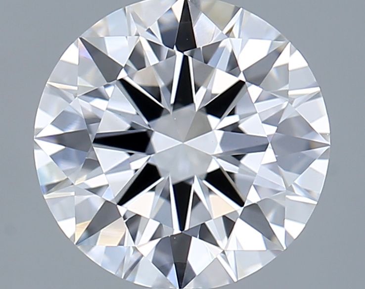 2ct Round D - VVS2 - Very Good cut - LD840