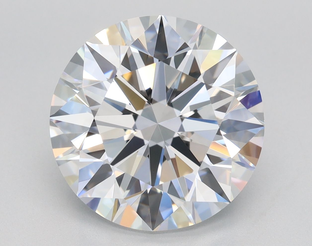 4,27 ct Okrągły diament laboratoryjny