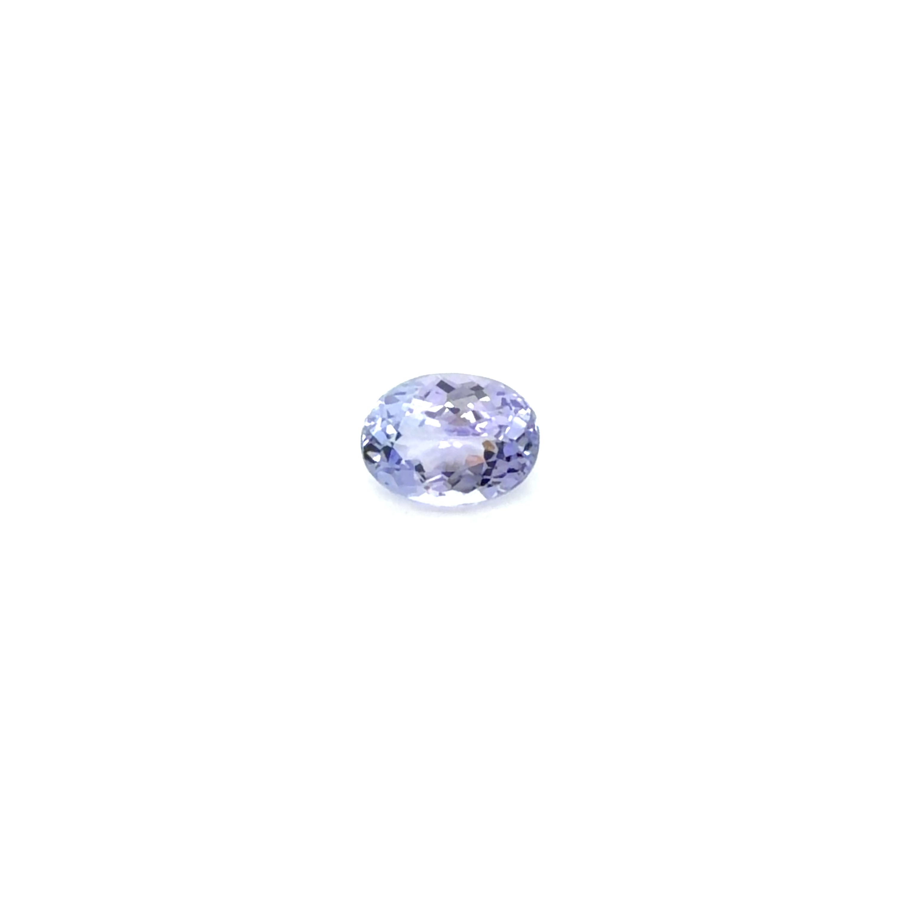 GSI 1.47 Carat Oval Tanzanite