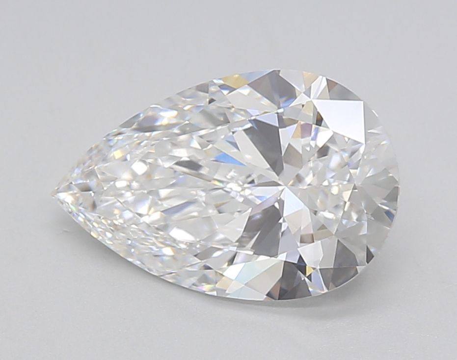 2ct Pear D - VVS1 - Excellent cut - LD315708
