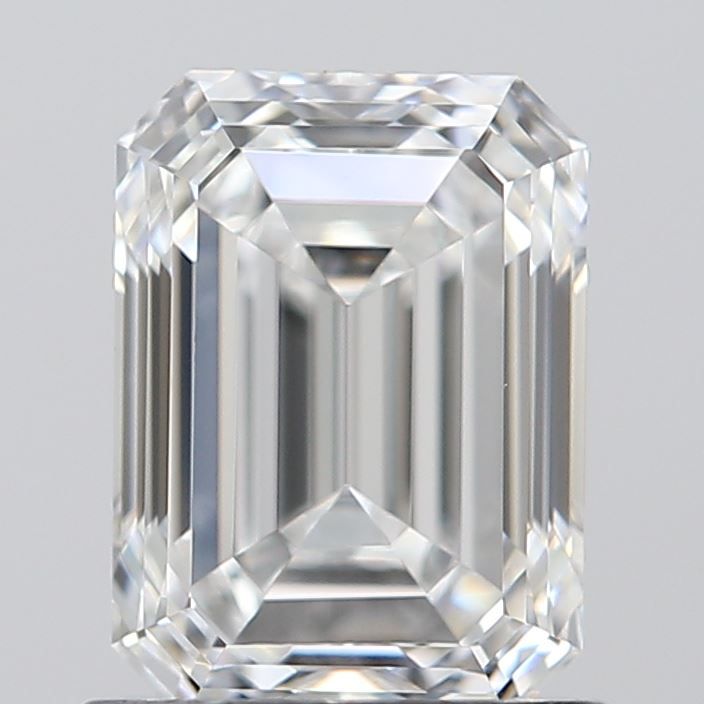 Diamant Émeraude 1.00 ct - Couleur E - Pureté VVS1