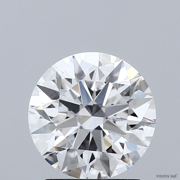 2ct Round E - VVS2 - Excellent cut - LD47525