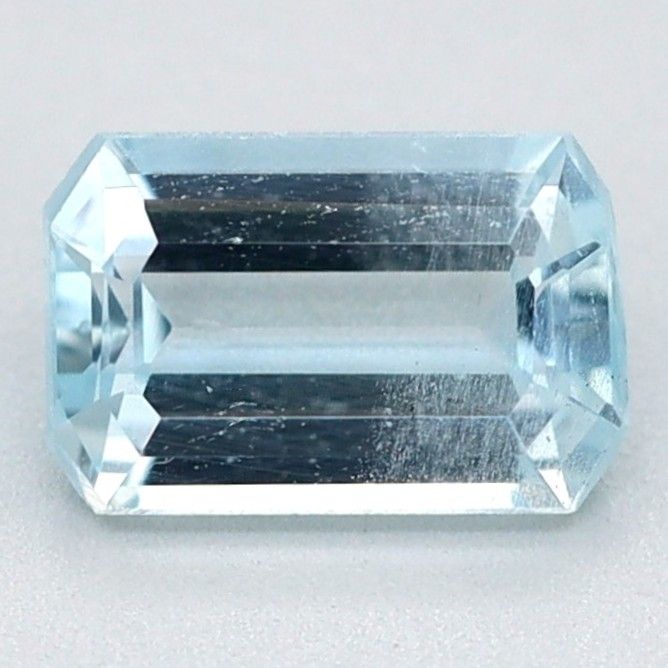 Certified Aquamarine Emerald 0.43 ct gemstone, Blue