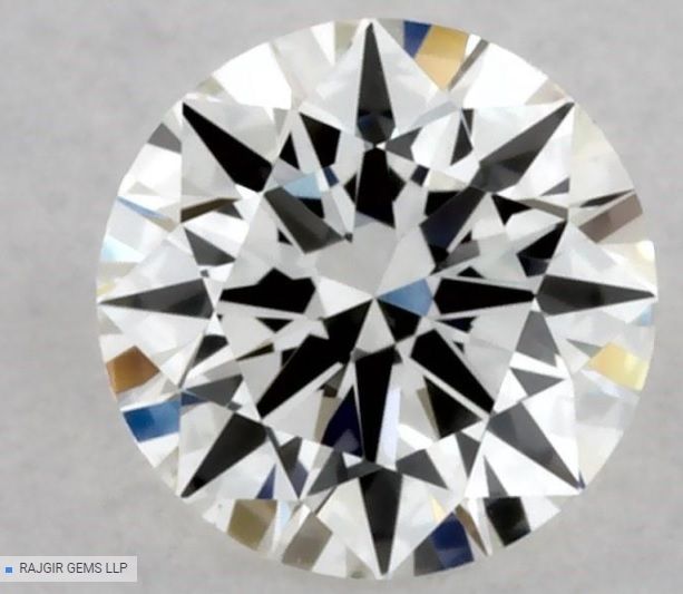 0,30 ct Okrągły diament naturalny