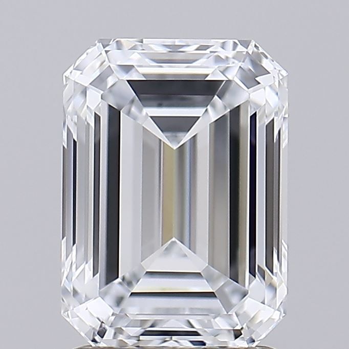 2.02ct Emerald F - VVS2 - Excellent cut - LD37851