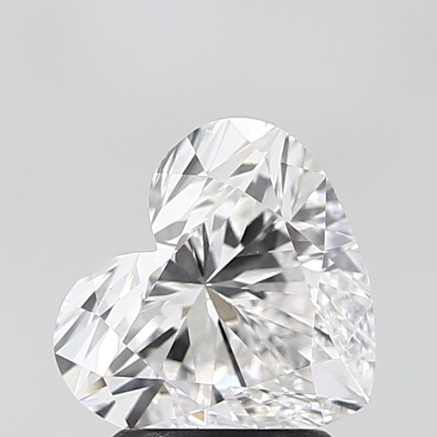 2.09ct Heart F - VVS2 - Excellent cut - LD259965