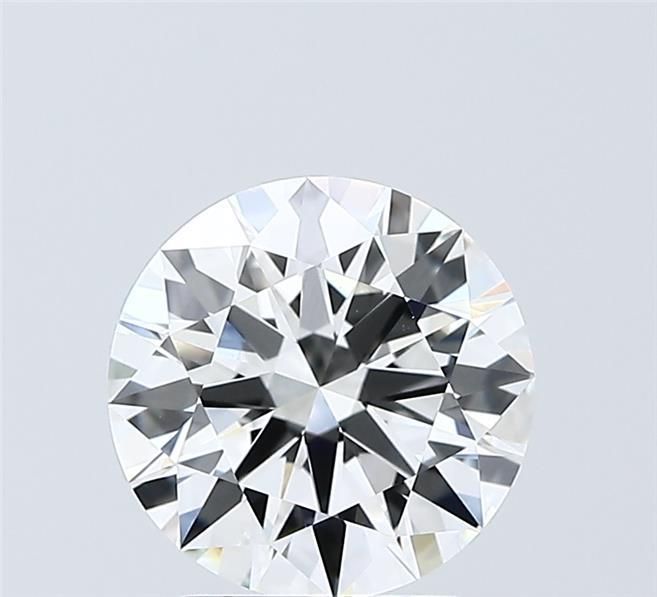 2ct Round F - VVS2 - Very Good cut - LD376876