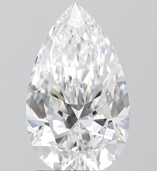 2ct Pear D - VS1 - Excellent cut - LD196837