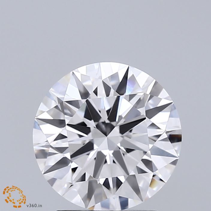 2ct Round F - VVS2 - Very Good cut - LD263896