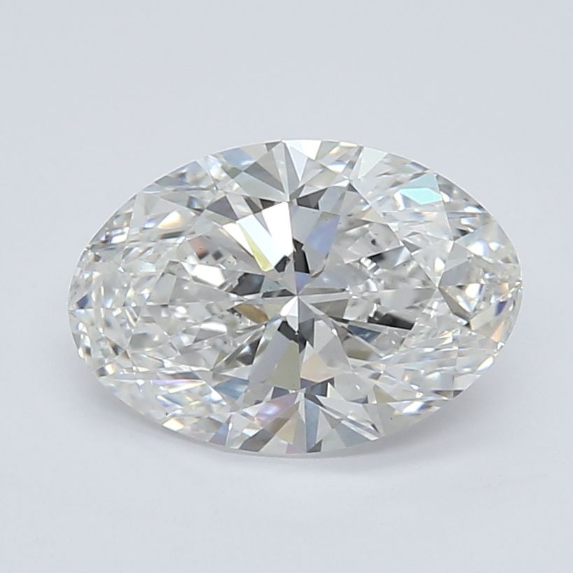 2.60 Carat oval Lab Grown Diamond Front Image