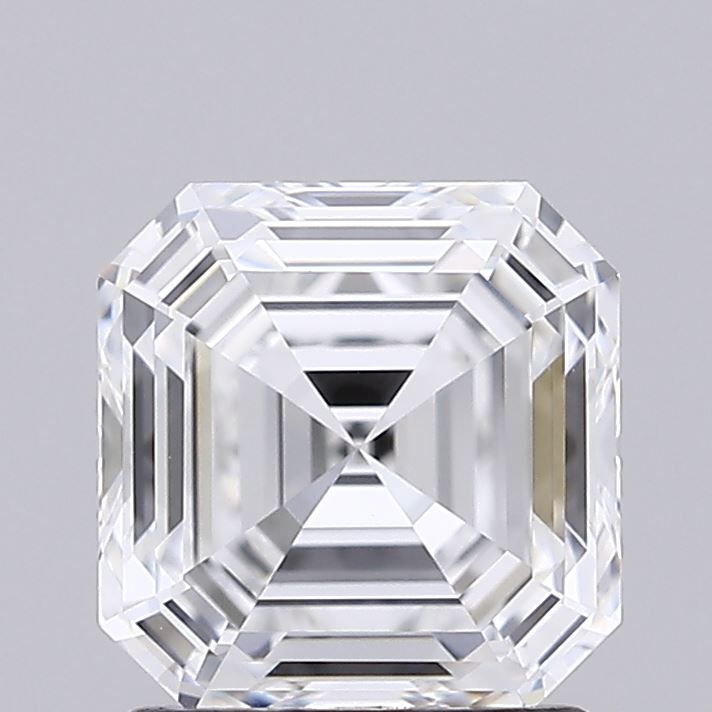 1.53 carat d VVS1 EX  Cut IGI asscher diamond