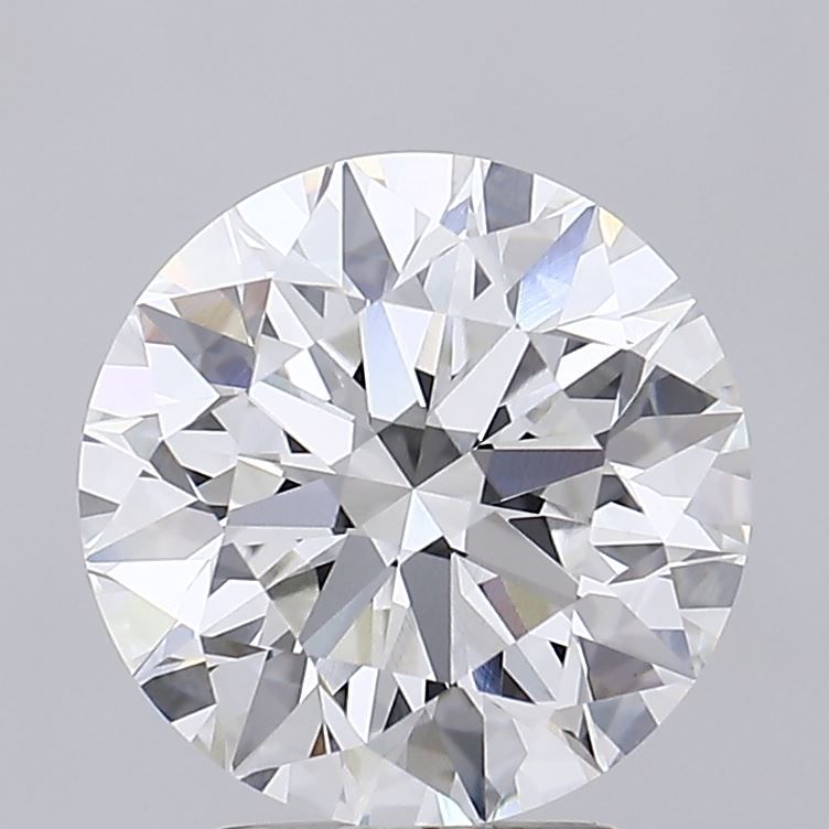 Diamant Rond 3.61 ct - Couleur F - Pureté VVS2