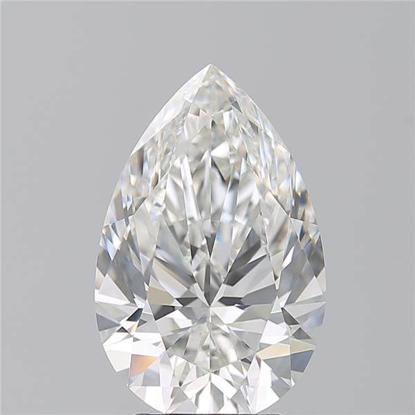 3,51 ct Diament naturalny w szlifie gruszki