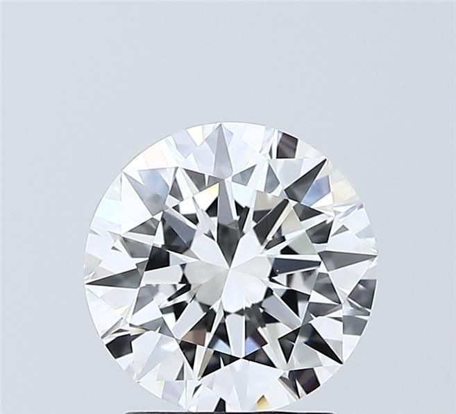 2ct Round D - VVS2 - Very Good cut - LD255241