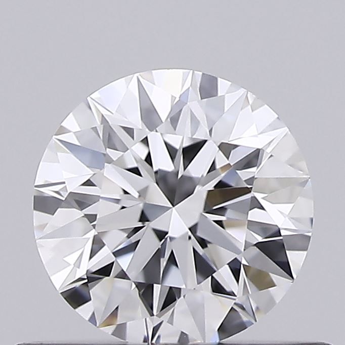 0.53 Carat round Lab Grown Diamond Front View