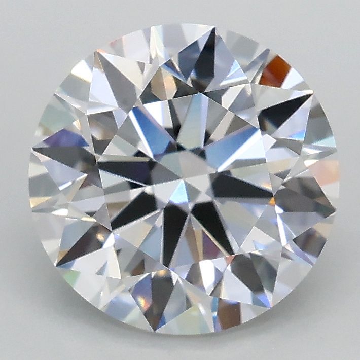 2ct Round D - VVS2 - Excellent cut - LD28934