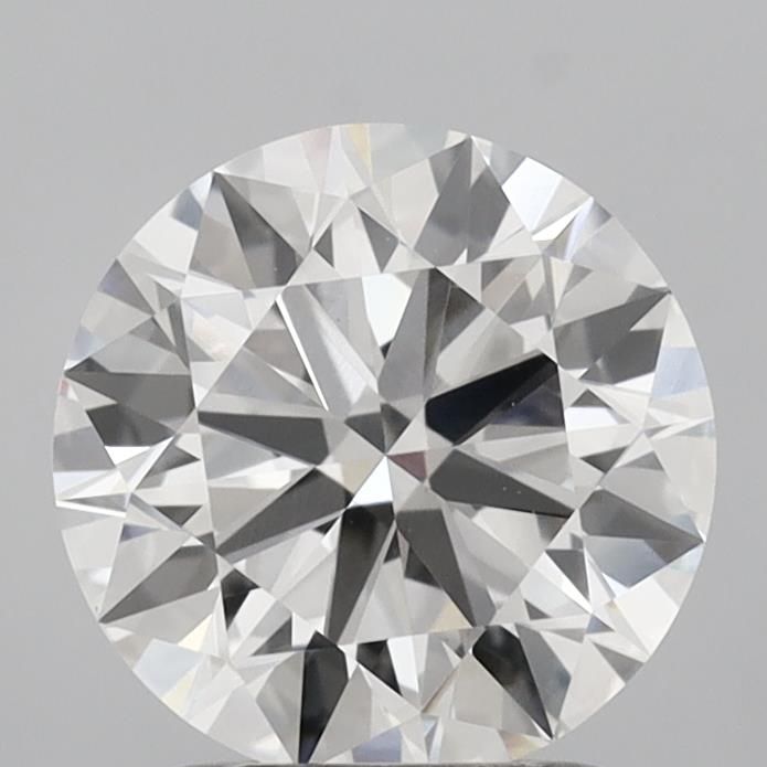 2ct Round F - VVS2 - Very Good cut - LD304757