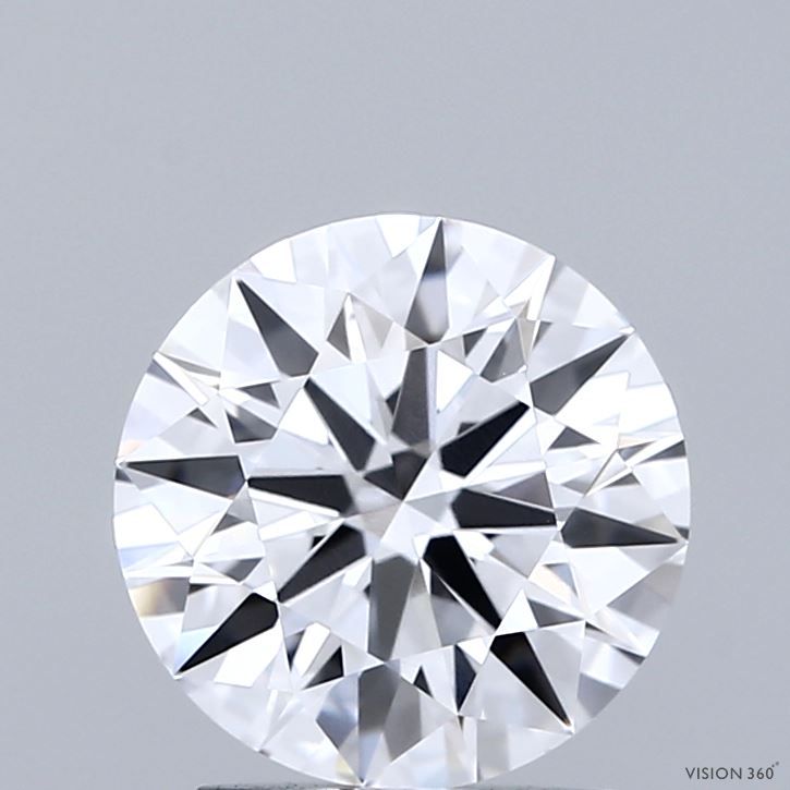 2ct Round D - VVS1 - Excellent cut - LD216676