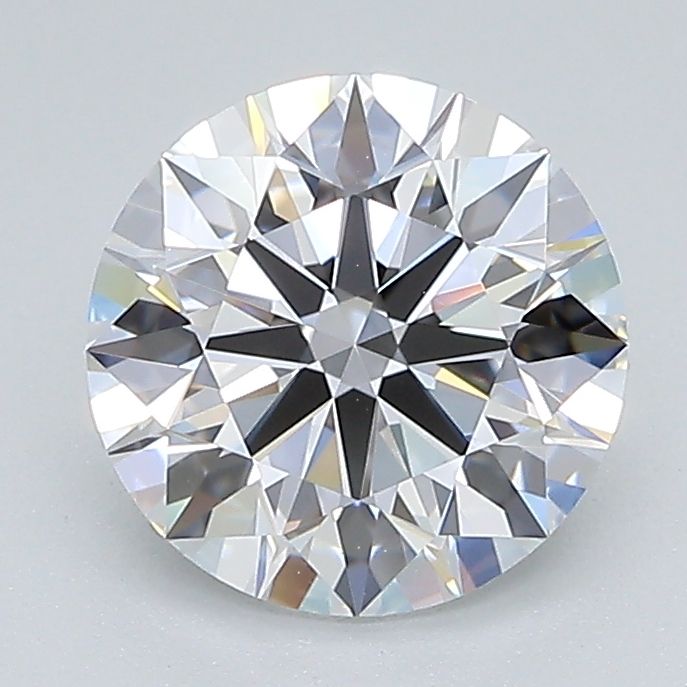 Diamant Rond 1.70 ct - Couleur D - Pureté VVS2