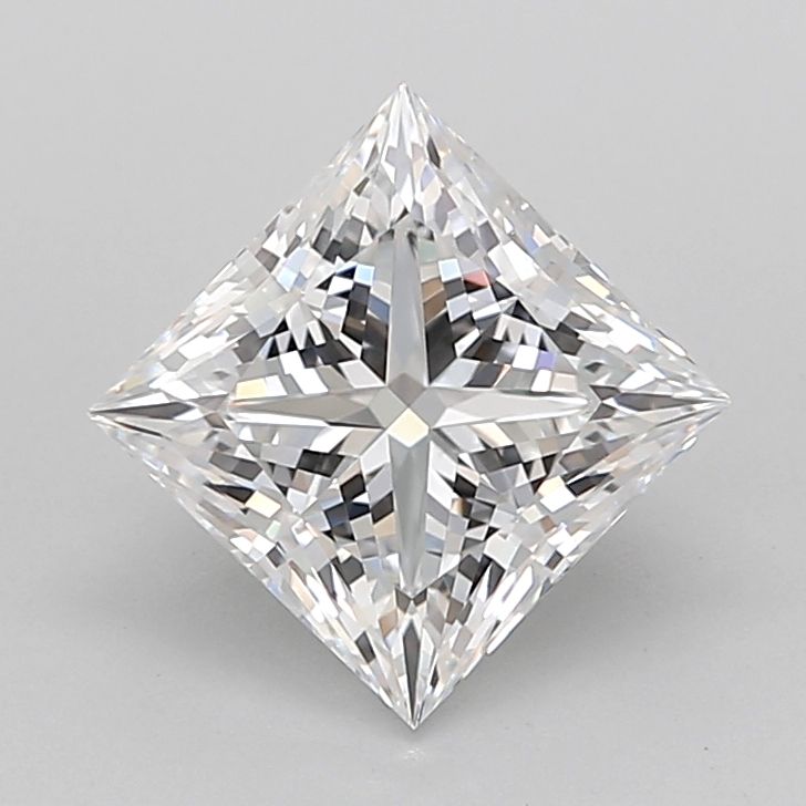 2.01ct Princess D - VVS2 - Excellent cut - LD56977