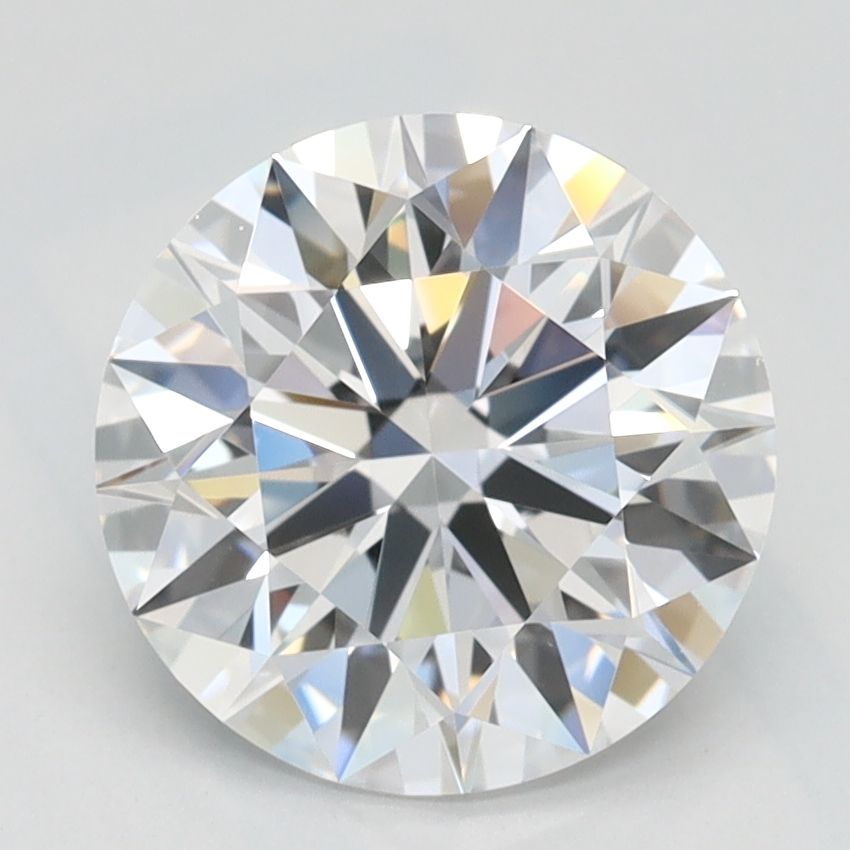 2ct Round D - VVS1 - Excellent cut - LCD1089