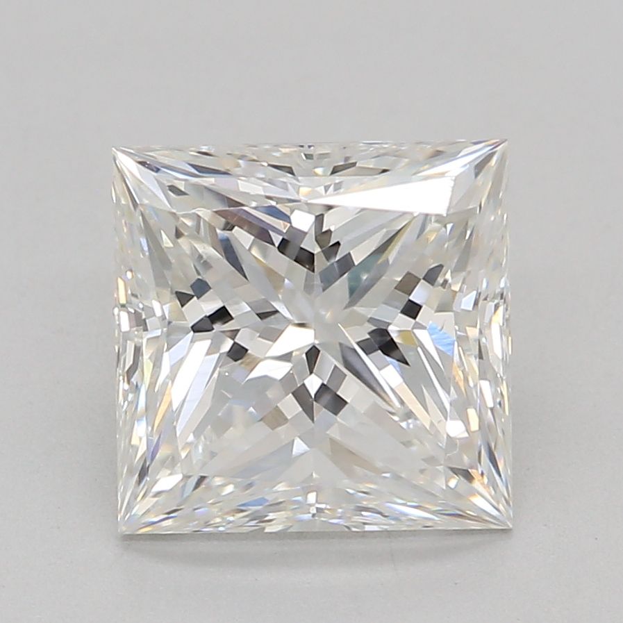 Diamant Princesse 1.51 ct - Couleur F - Pureté VS1