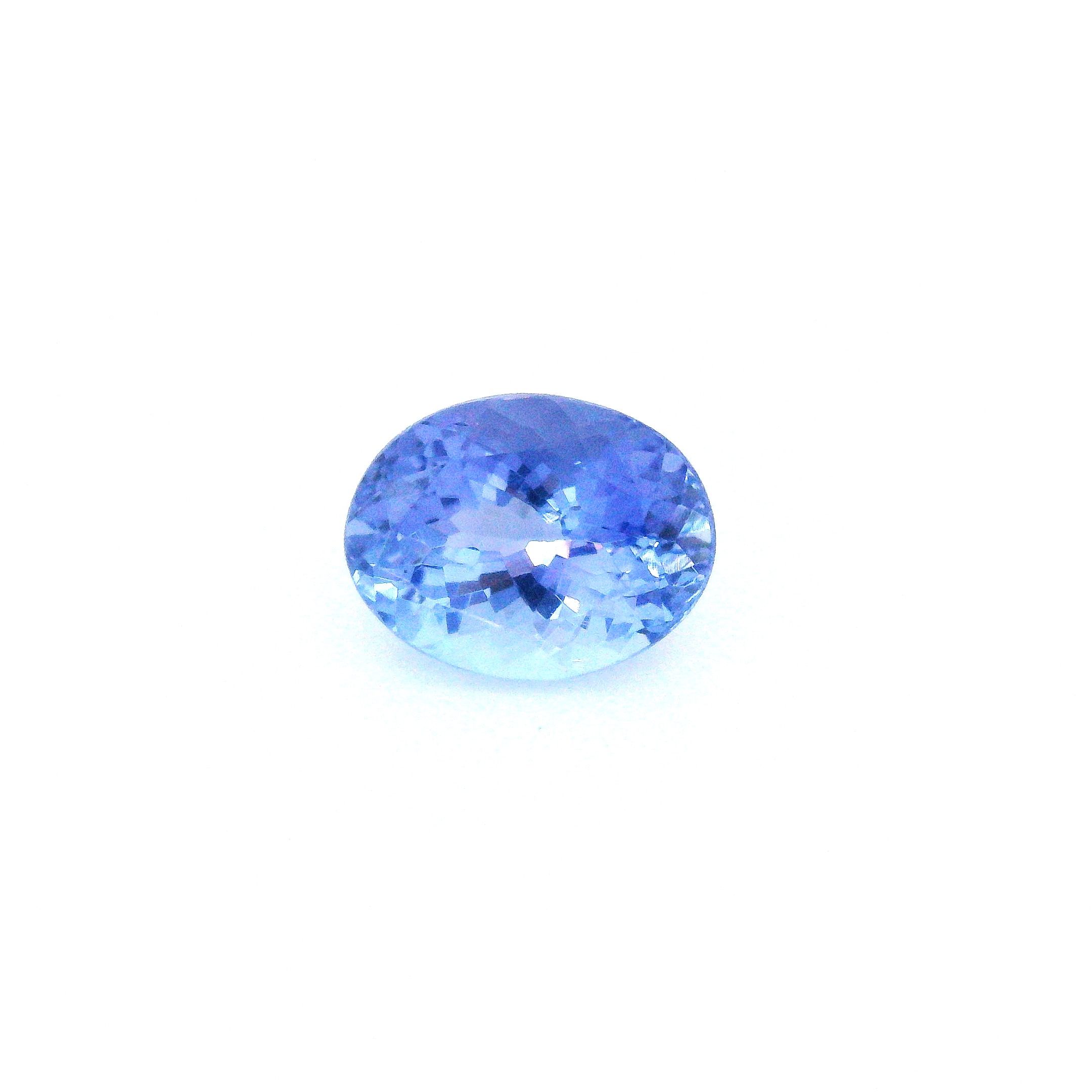 GSI 1.76 Carat Oval Tanzanite