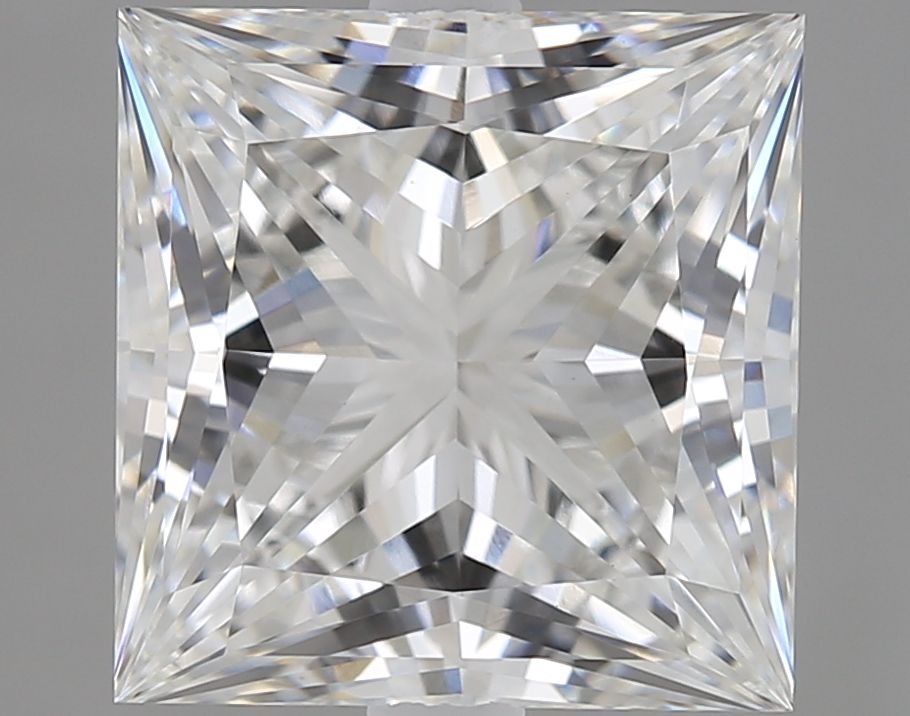 Diamant Princesse 3.03 ct - Couleur F - Pureté VVS2
