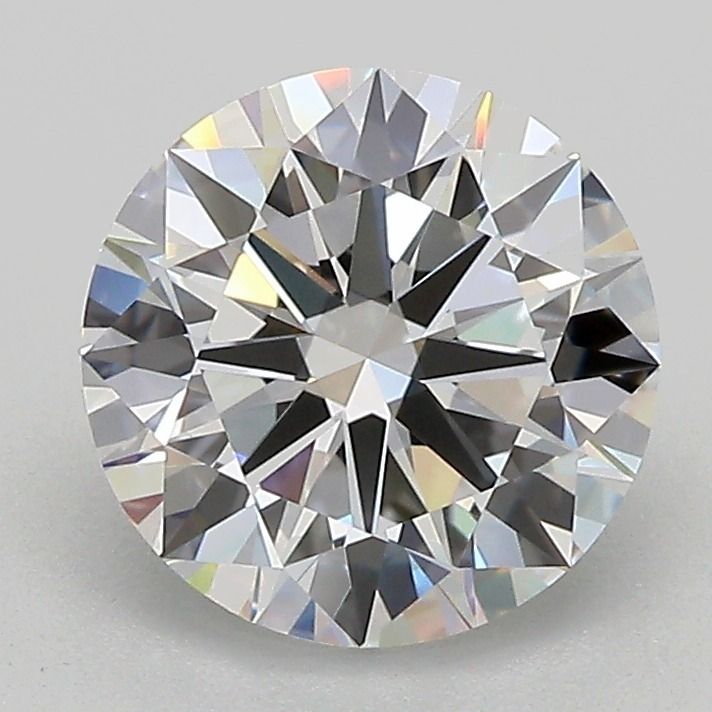 2ct Round D - VVS1 - Very Good cut - LD329706