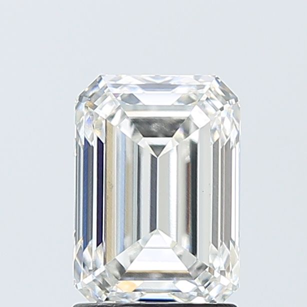 2.02ct Emerald F - VVS2 - Excellent cut - LD308183