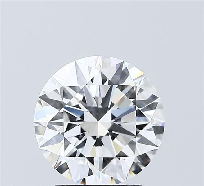 2ct Round D - VVS2 - Very Good cut - LD252012