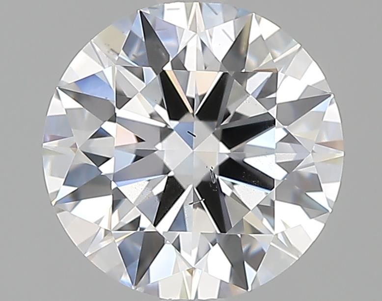 2,00 ct Okrągły diament laboratoryjny