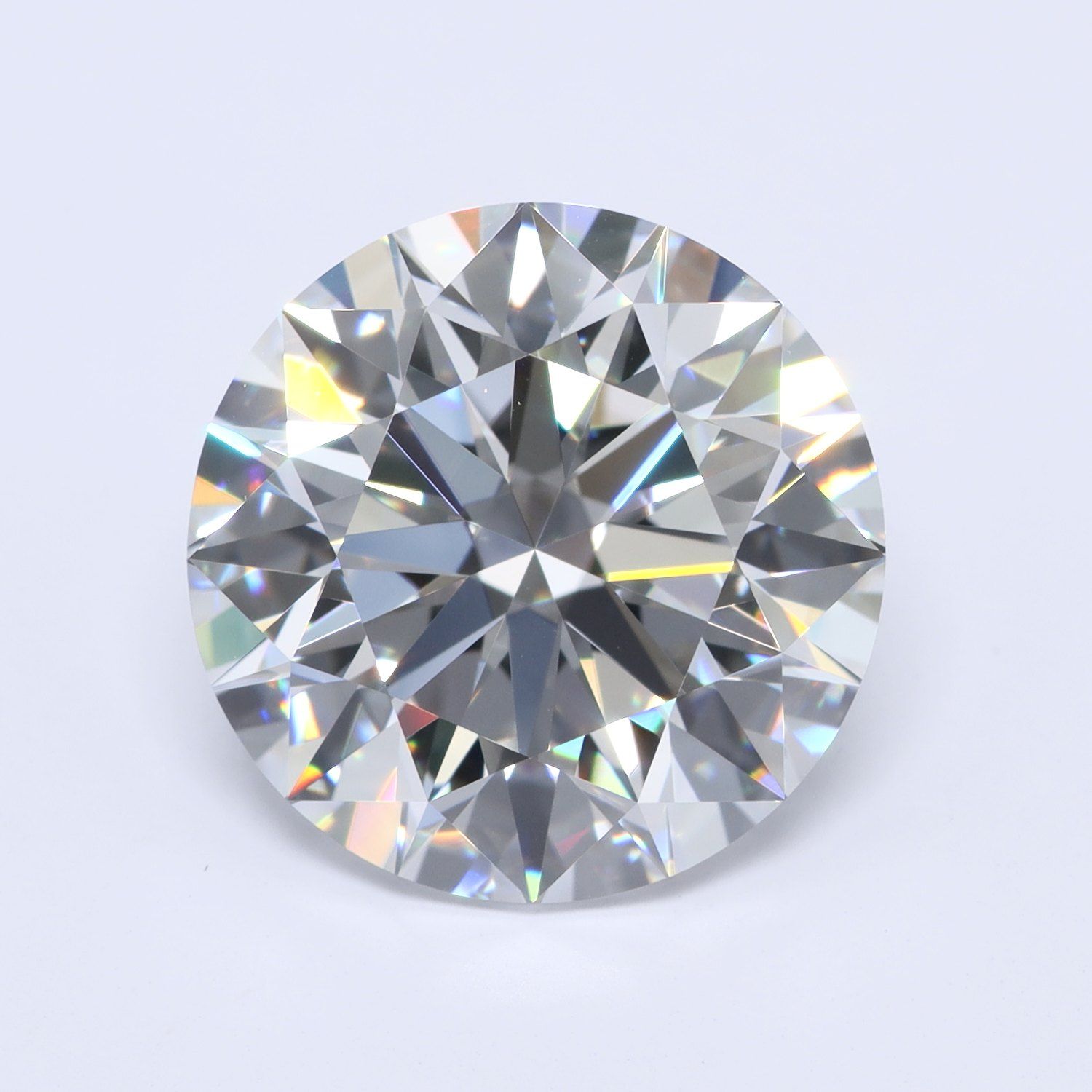 3,65 ct Okrągły diament laboratoryjny
