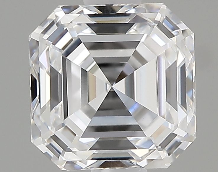 1.28 carat d VVS2 EX  Cut IGI asscher diamond
