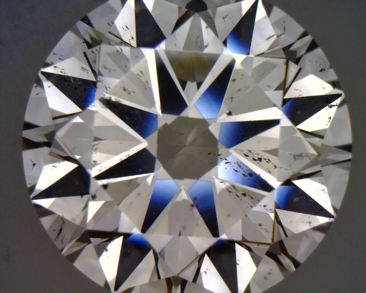 5,53 ct Okrągły diament naturalny