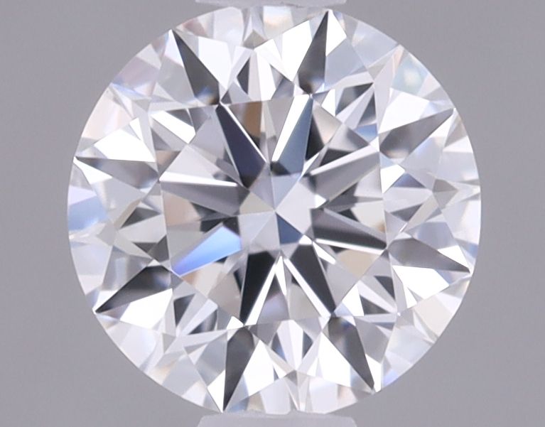 0.54 Carat round Lab Grown Diamond Front View