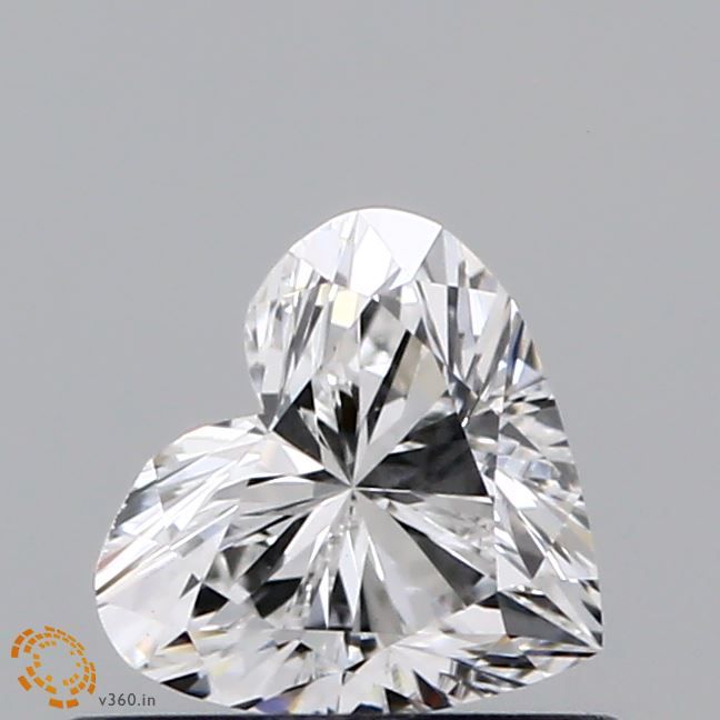 0.52 carat e VS1 GD  Cut IGI heart diamond
