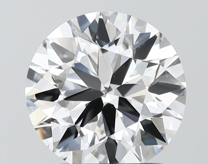 2ct Round D - VS1 - Excellent cut - LD367560