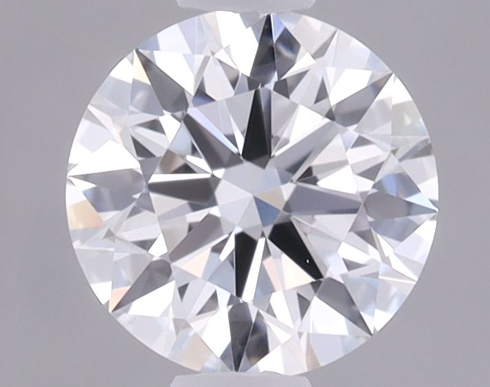 0.54 Carat round Lab Grown Diamond Front View