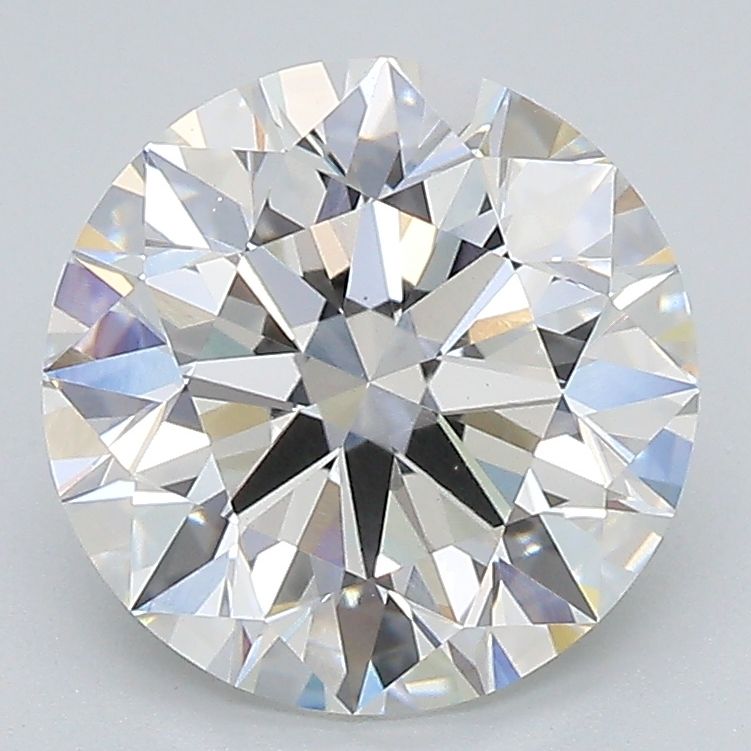 Diamant Rond 3.03 ct - Couleur F - Pureté VS1