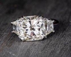 5,19 ct Diament naturalny w szlifie poduszki