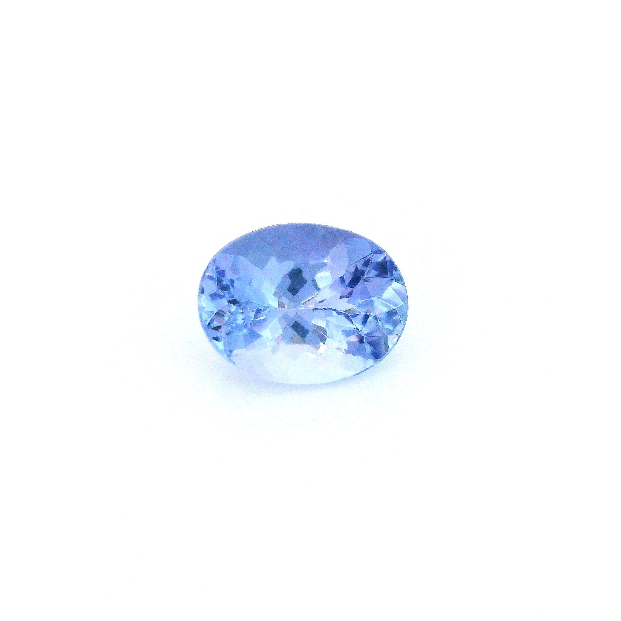 GSI 1.68 Carat Oval Tanzanite