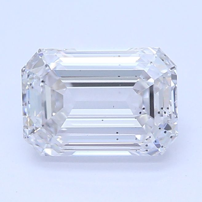 Emerald 0.50ct F SI1 diamond